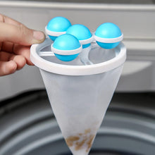 Laundry Ball Floating Pet Fur Lint Hair Catcher Household Reusable Washing Machine Floating Lint Mesh Bag Hair Filter Net Pouch Washing Lint Hair Remover Net, Mesh Bag Dryer (1 Pc)