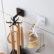 360-degree rotatable hooks, highlighting their adjustable and flexible design