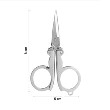 1784 Folding Scissor 3.5inch Used In Crafting And Cutting Purposes For Childrens And Adults.