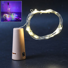 Multi Led Wine Bottle Cork  Disco Lights Copper Wire String Lights (1 Pc)