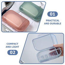 Travel Soap Container Soap Travel Case With Lid (1 Pc)