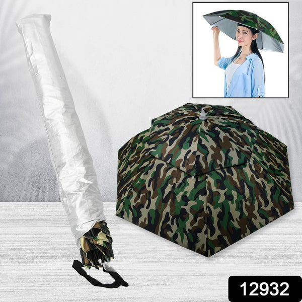 Umbrella Hat With Elastic Band Fishing Umbrella Hat For Adults Kids Women Men Umbrella Hat For Outdoor Activities