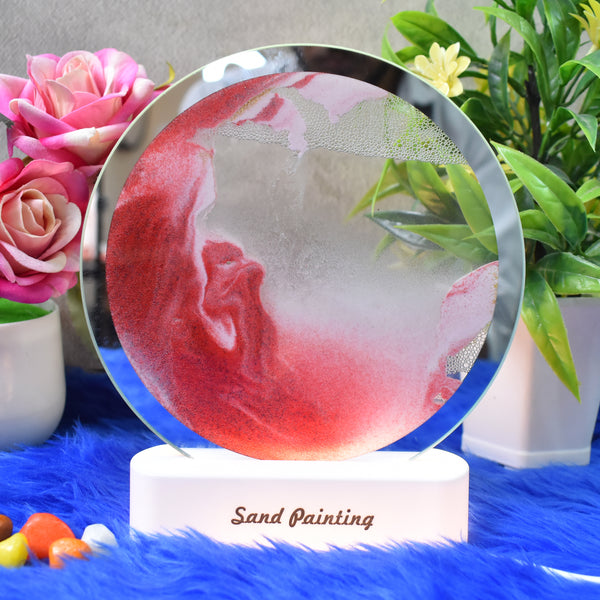 3d Liquid Motion Display With Led Light (1 Pc)