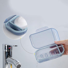 Travel Soap Container Soap Travel Case With Lid (1 Pc)