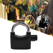 Plastic Body Waterproof Siren Alarm Smart Alarm Lock  3 Keys (1 Set)