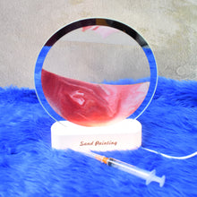 3d Liquid Motion Display With Led Light (1 Pc)