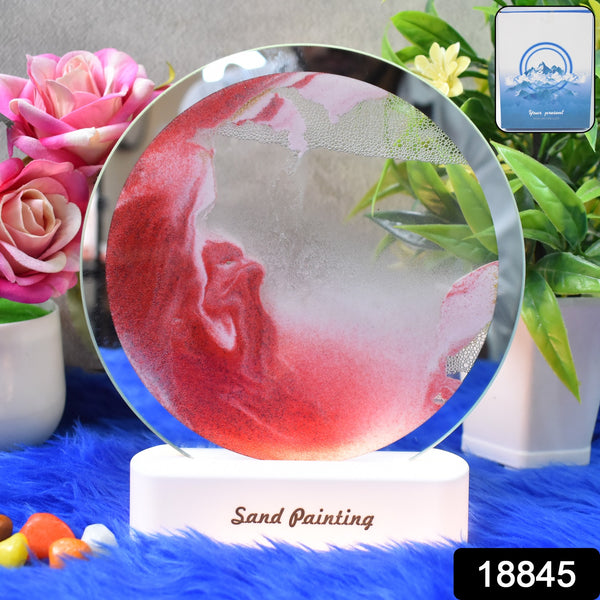 3d Liquid Motion Display With Led Light (1 Pc)
