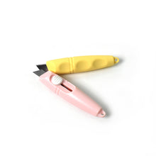Whistle Shaped Cute Utility Knives Keychain Portable Mail Opener (2 Pcs Set)