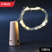Multi Led Wine Bottle Cork  Disco Lights Copper Wire String Lights (1 Pc)