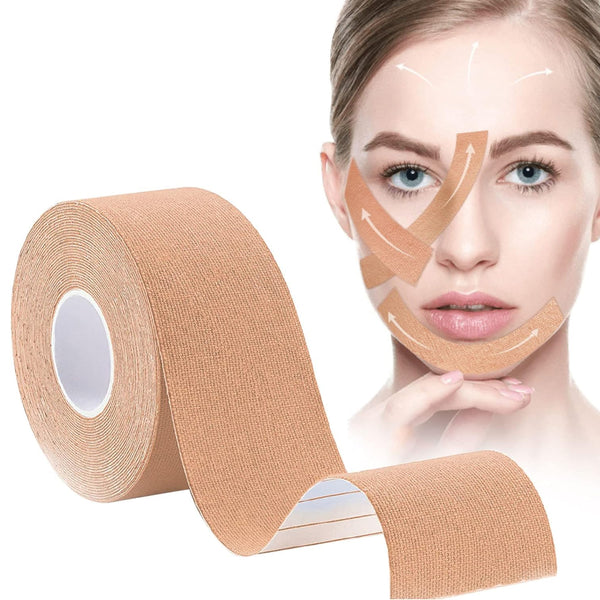 Face Lifting Tape Myofascial Face Tightening Tape 2.5 Cm X 5 M (1 Pc)